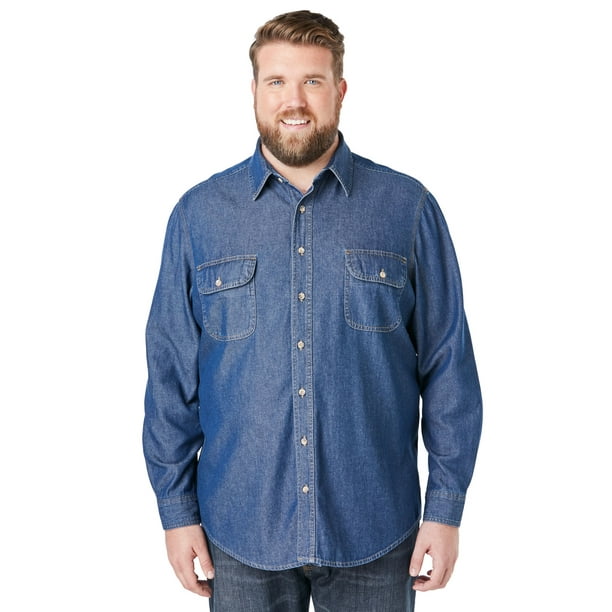Boulder Creek Mens Big & Tall Short-Sleeve Renegade Shirt 
